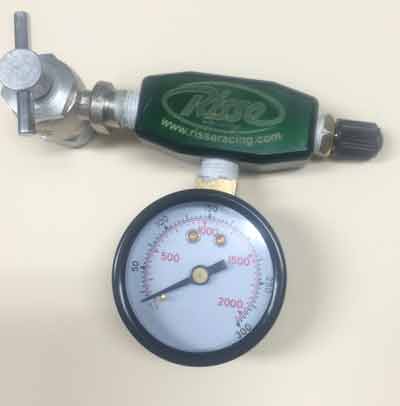 Nitrogen Pressure Manifold with gauge